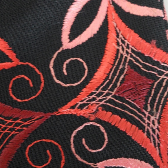 1960s/70s Embroidered  Festival Berkshire Dress - Picture 8 of 8